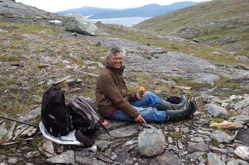 Erling Jirle vid blockhavsdraba