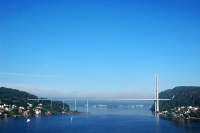 Bridge at Porsgrunn, Norway
